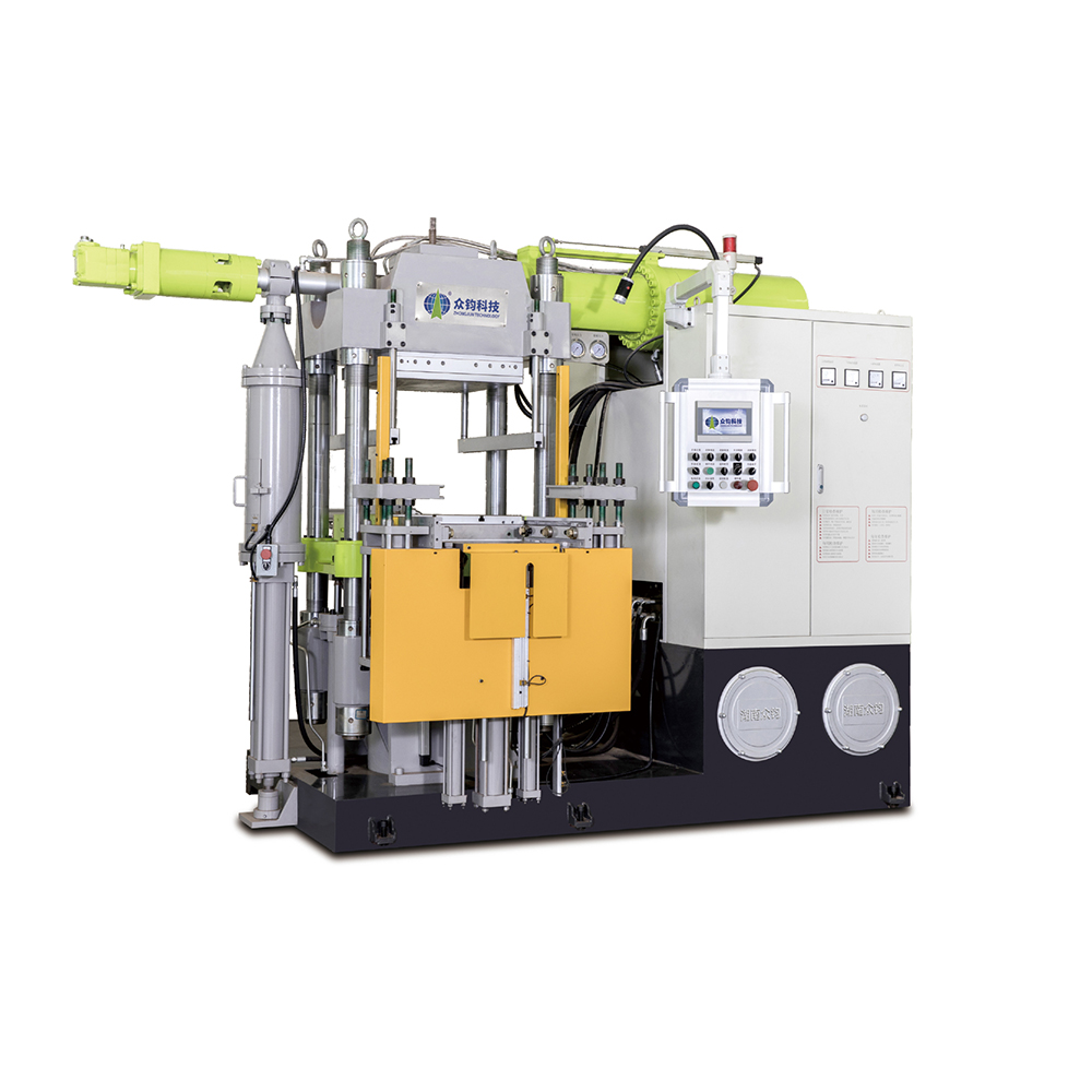 Silicone rubber (horizontal first-in later-out) injection molding machine